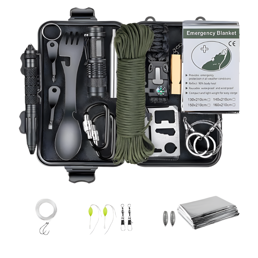 noodpakket survival multitool 15-in-1 kopen