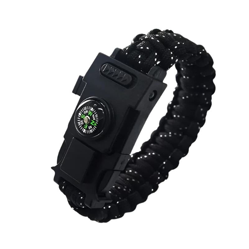 Alfa Survival paracord armband met kompas - Alfa Survival