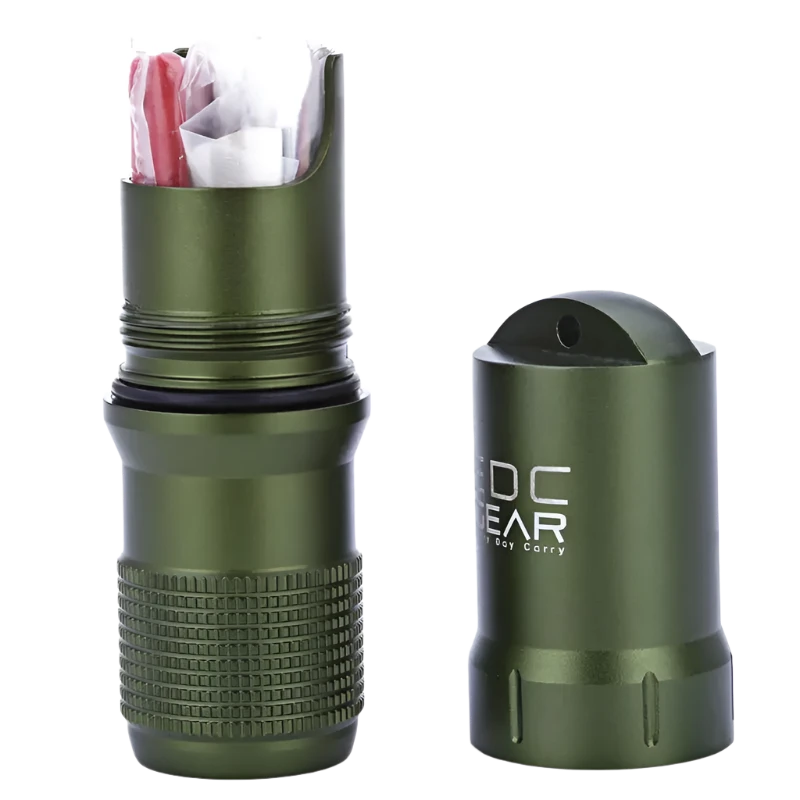 Alfa Survival EDC Waterdichte capsule | 9,3 cm - Alfa Survival