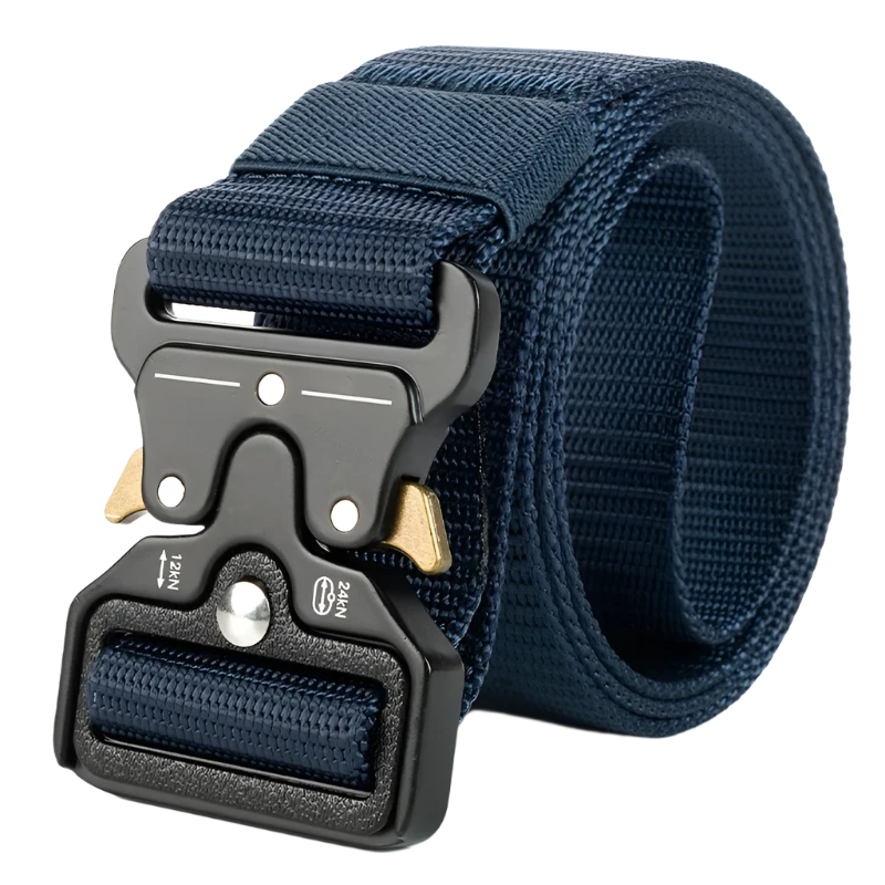 Tactische Riem mannen blauw 120cm