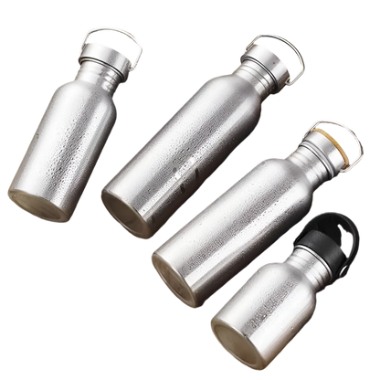 Roestvrijstalen Portable Bottle in verschillende maten, geschikt voor warme en koude dranken, ideaal voor sport, reizen, en dagelijks gebruik.