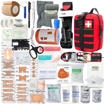 EHBO Noodpakket Large | Complete Eerste Hulp Set met 380+ Essentiële Items