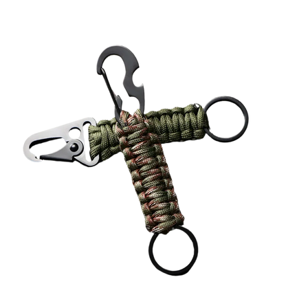 🎁 Alfa Survival sleutelhanger paracord | Vissenbek karabijn (100% korting)