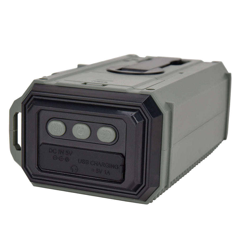 Flashlight Radio 10,000 mAh | LCD Display | Rechargeable | Phone Charger