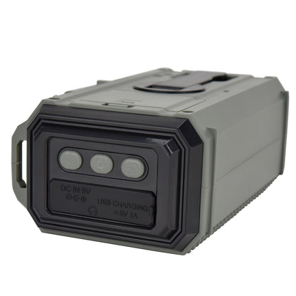 Flashlight Radio 10,000 mAh | LCD Display | Rechargeable | Phone Charger