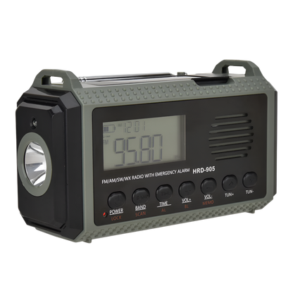 Zaklamp Radio 10.000 mAh telefoonoplader